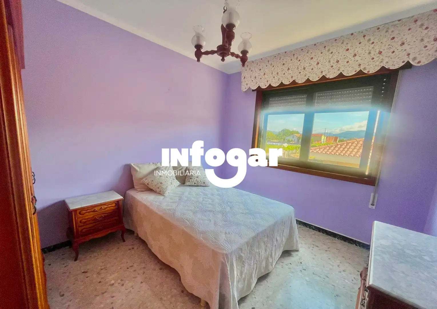 Habitación de Casa o chalet en venta en O Rosal   con Terraza, Trastero y Amueblado