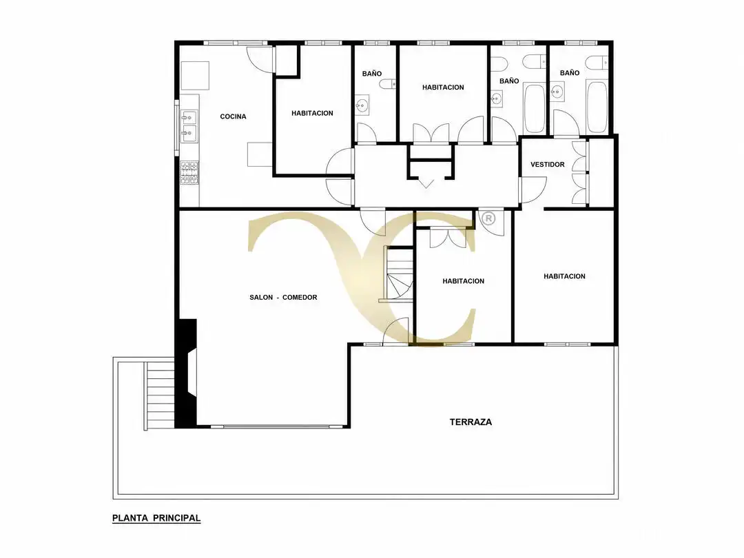 Casa o xalet en venda en Castropol amb Calefacció, Jardí privat i Terrassa
