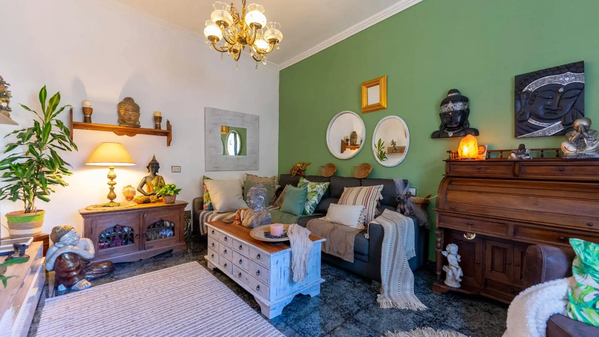 Sala d'estar de Casa o xalet en venda en La Orotava amb Terrassa