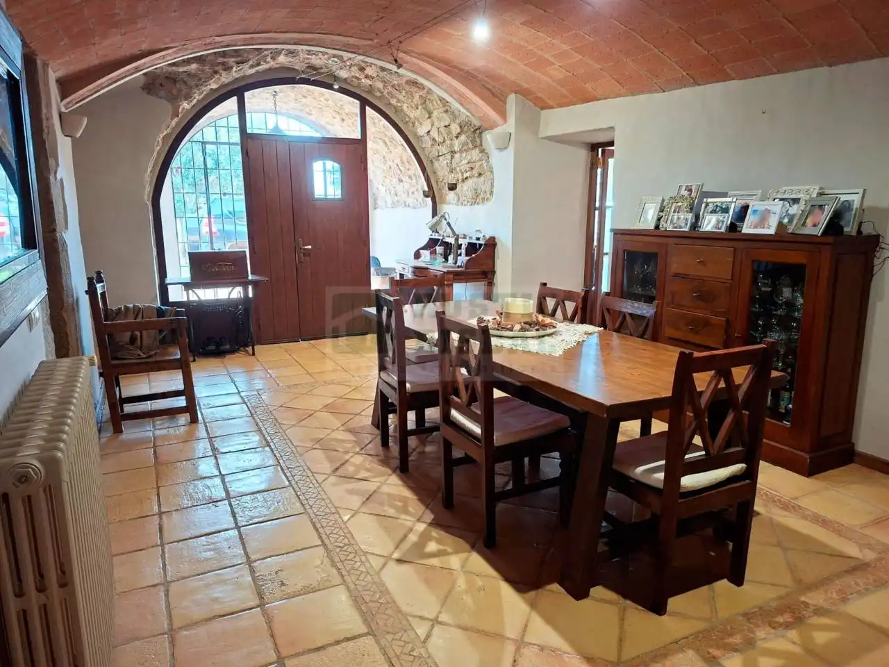 Comedor de Finca rústica en venta en Corçà con Aire acondicionado, Calefacción y Terraza