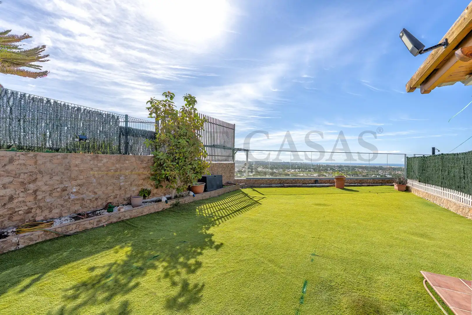 Terraza de Casa o chalet en venta en San Bartolomé de Tirajana con Aire acondicionado, Jardín privado y Terraza