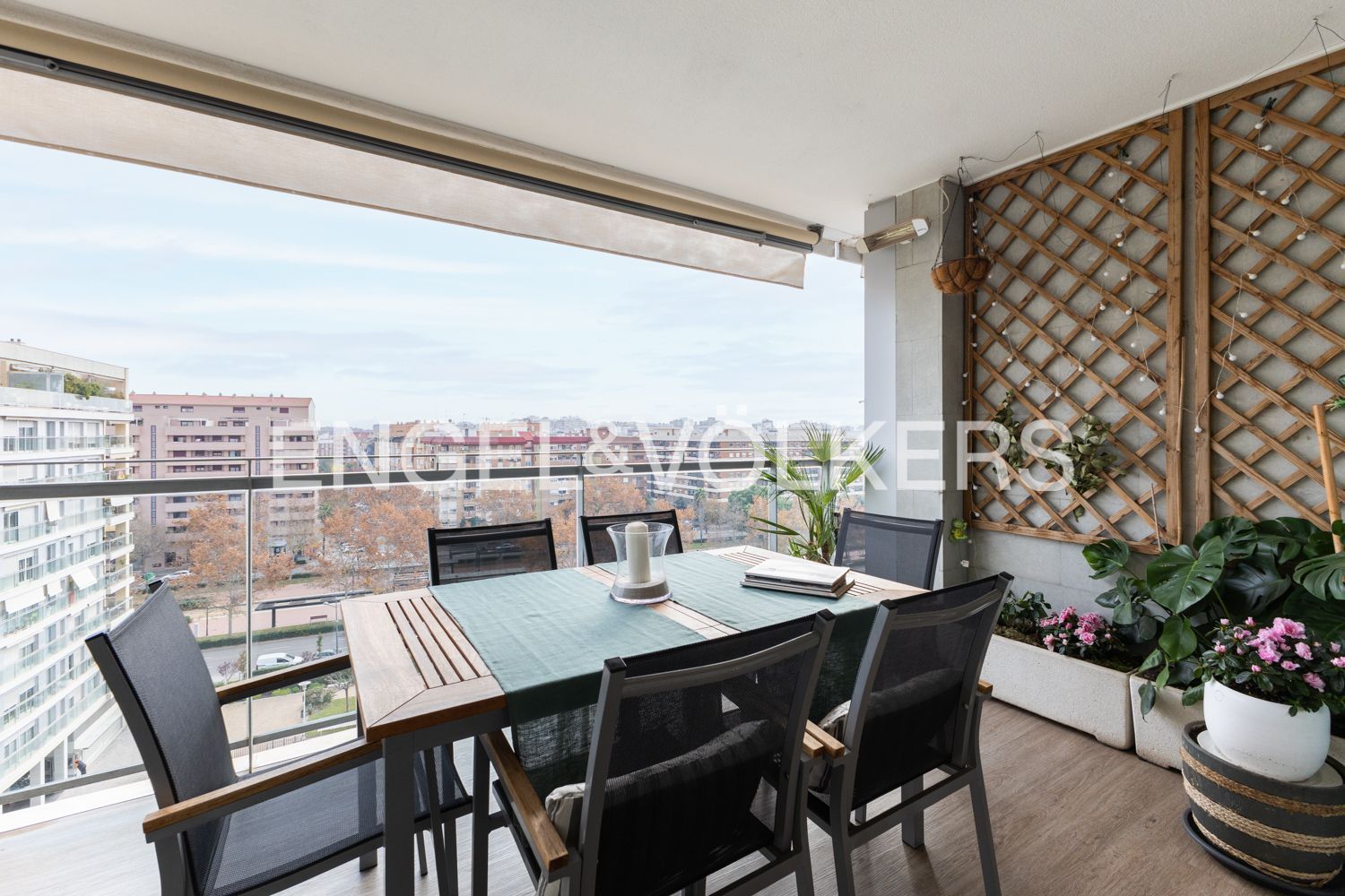 Terrassa de Apartament en venda en  Valencia Capital amb Aire condicionat, Calefacció i Parquet