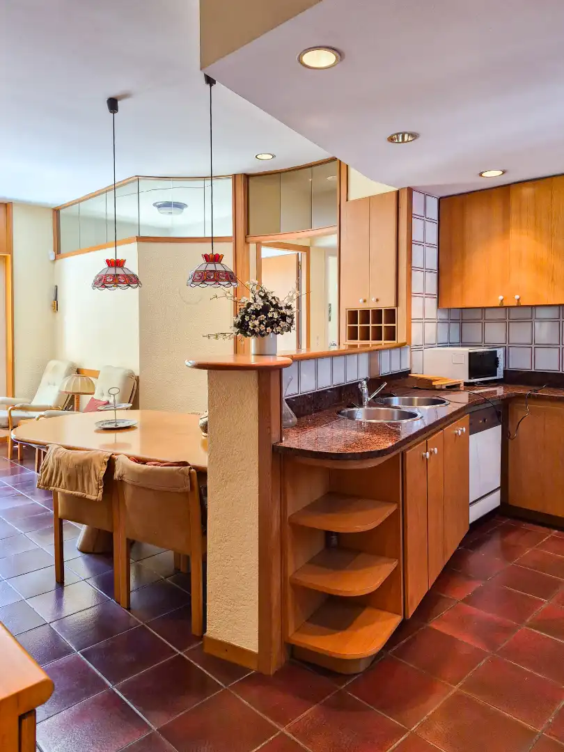 Kitchen of Houses for sale in Ripoll  with Private garden, Terrace and Swimming Pool