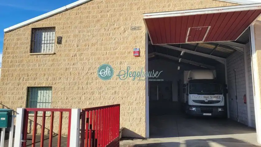 Exterior view of Industrial buildings for sale in Segovia