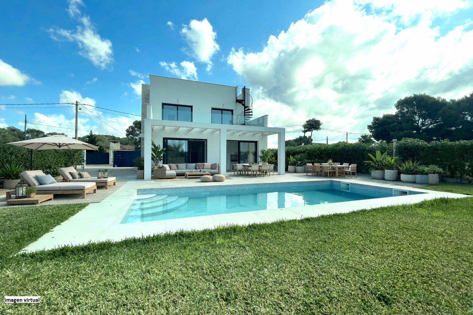 Jardí de Casa o xalet en venda en Llucmajor amb Aire condicionat, Jardí privat i Terrassa