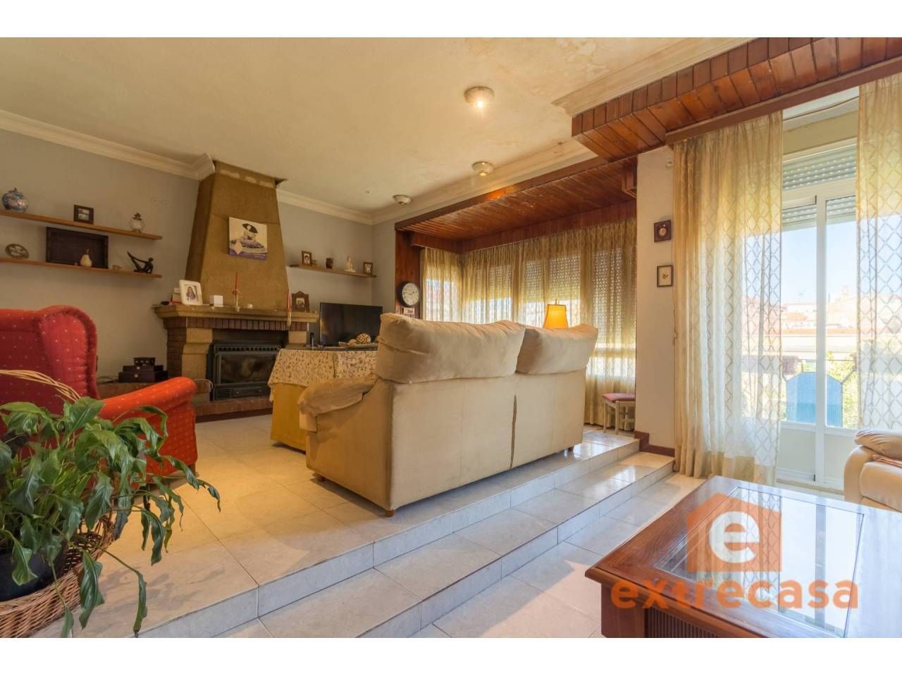 Living room of Flat for sale in Badajoz Capital  with Air Conditioner, Terrace and Balcony