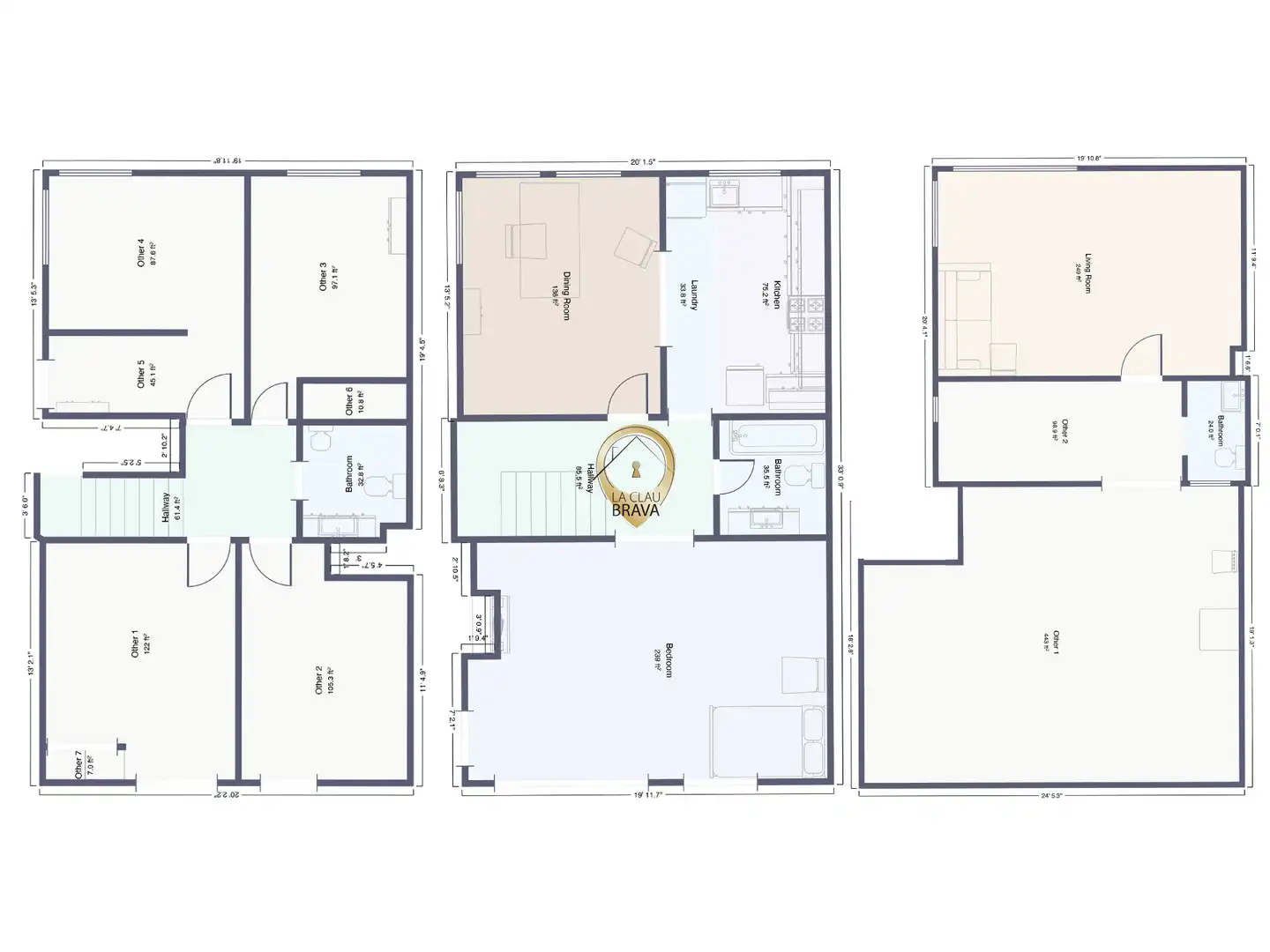 Maison jumelée avec terrasse à vendre à Carrer Garbí, imagen 24