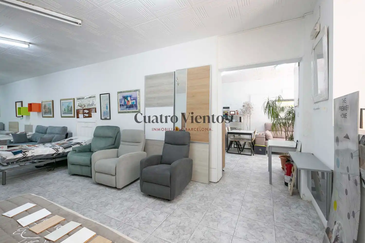 Sala de estar de Local en venta en Barcelona con Terraza