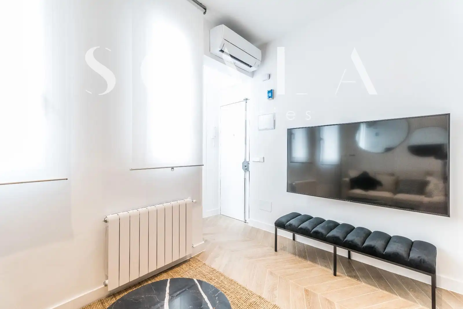 Sala de estar de Piso en venta en Madrid con Aire acondicionado, Calefacción y Amueblado