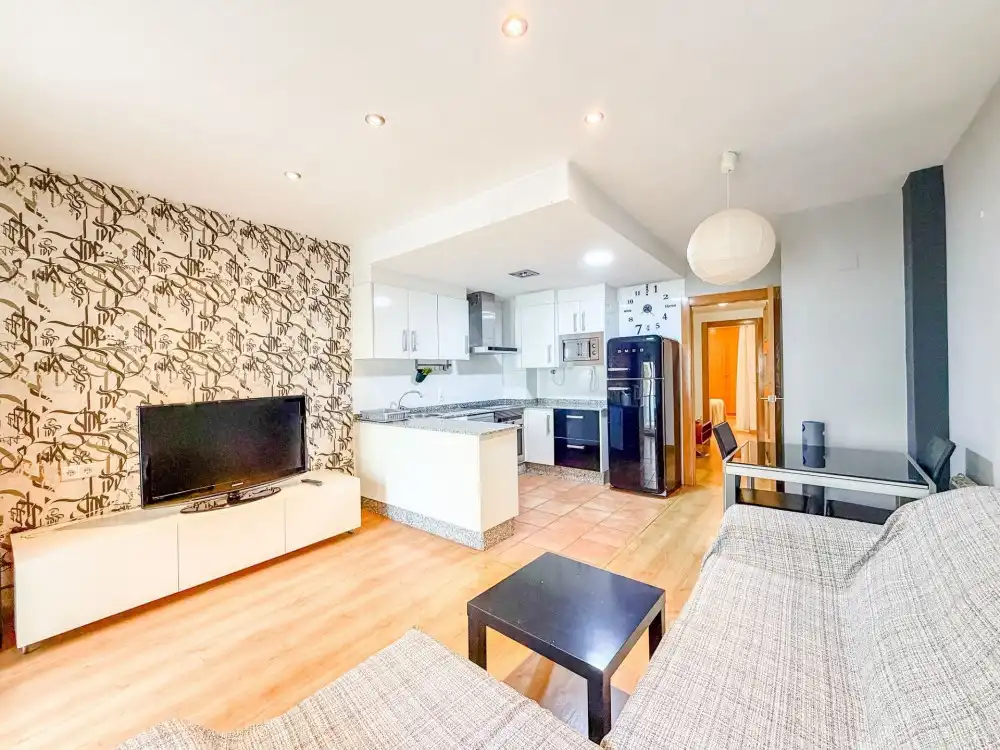 Cocina de Apartamento en venta en Elda con Amueblado