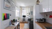 Sala d'estar de Apartament en venda en  Barcelona Capital amb Aire condicionat, Calefacció i Parquet
