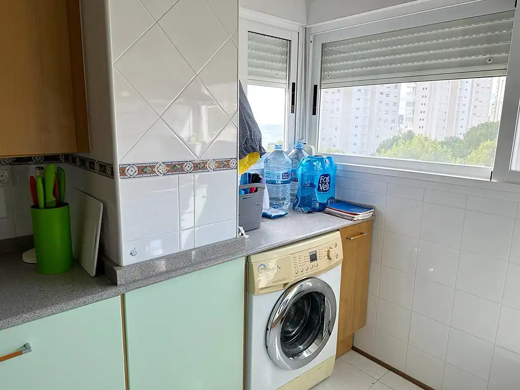 Cocina de Piso en venta en Benidorm con Aire acondicionado, Jardín privado y Terraza