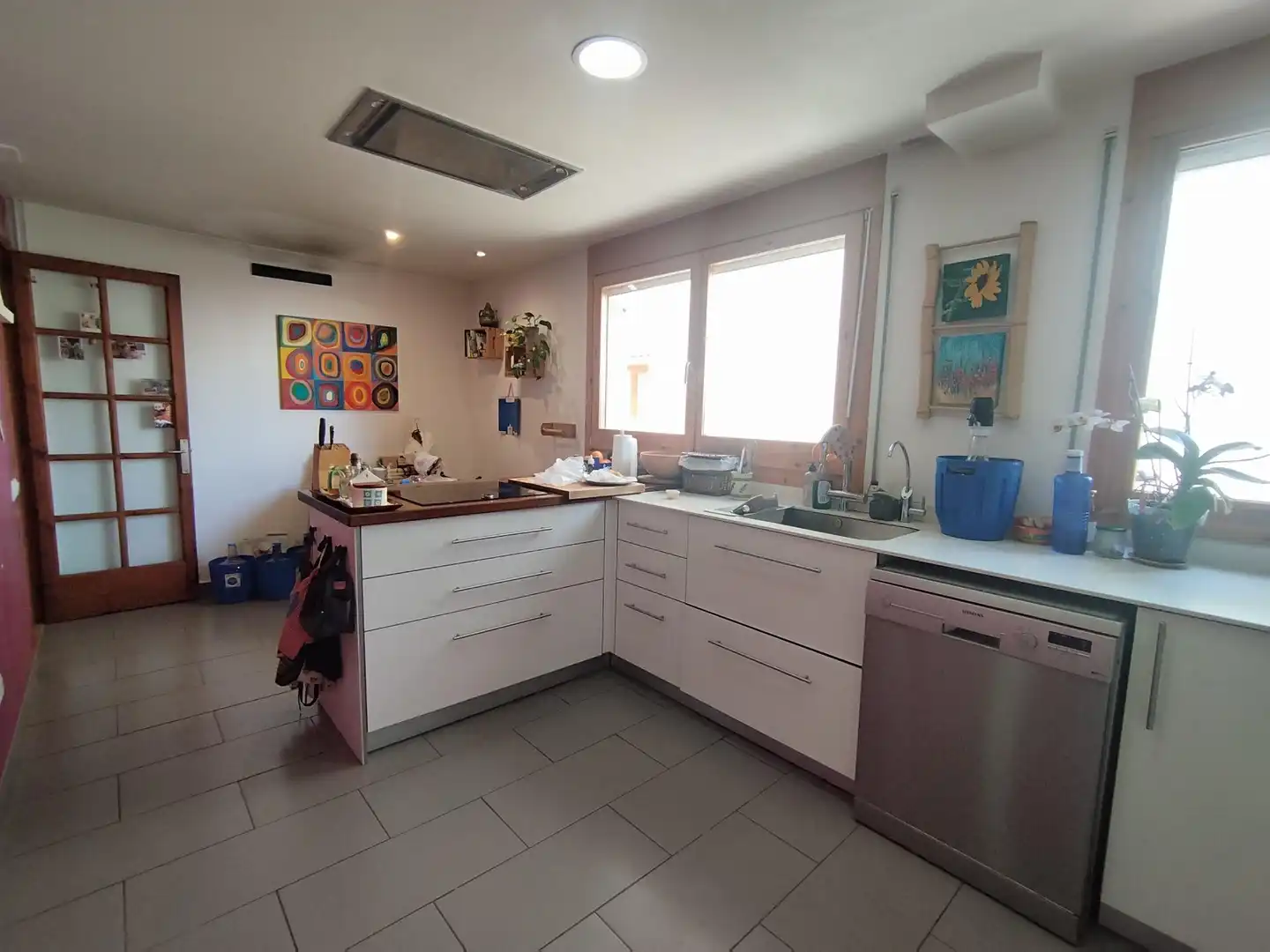 Küche von Haus oder Chalet zum Verkauf in Santa Maria de Palautordera mit Heizung, Privatgarten und Balkon