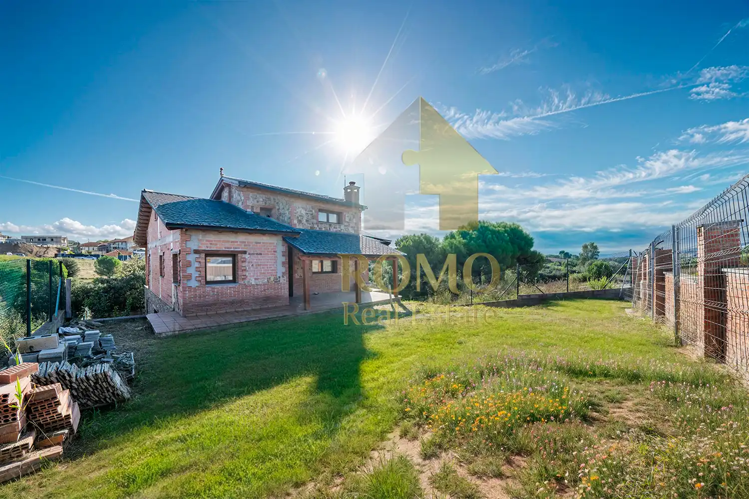 Vista exterior de Casa o xalet en venda en Palau-solità i Plegamans amb Jardí privat, Terrassa i Traster