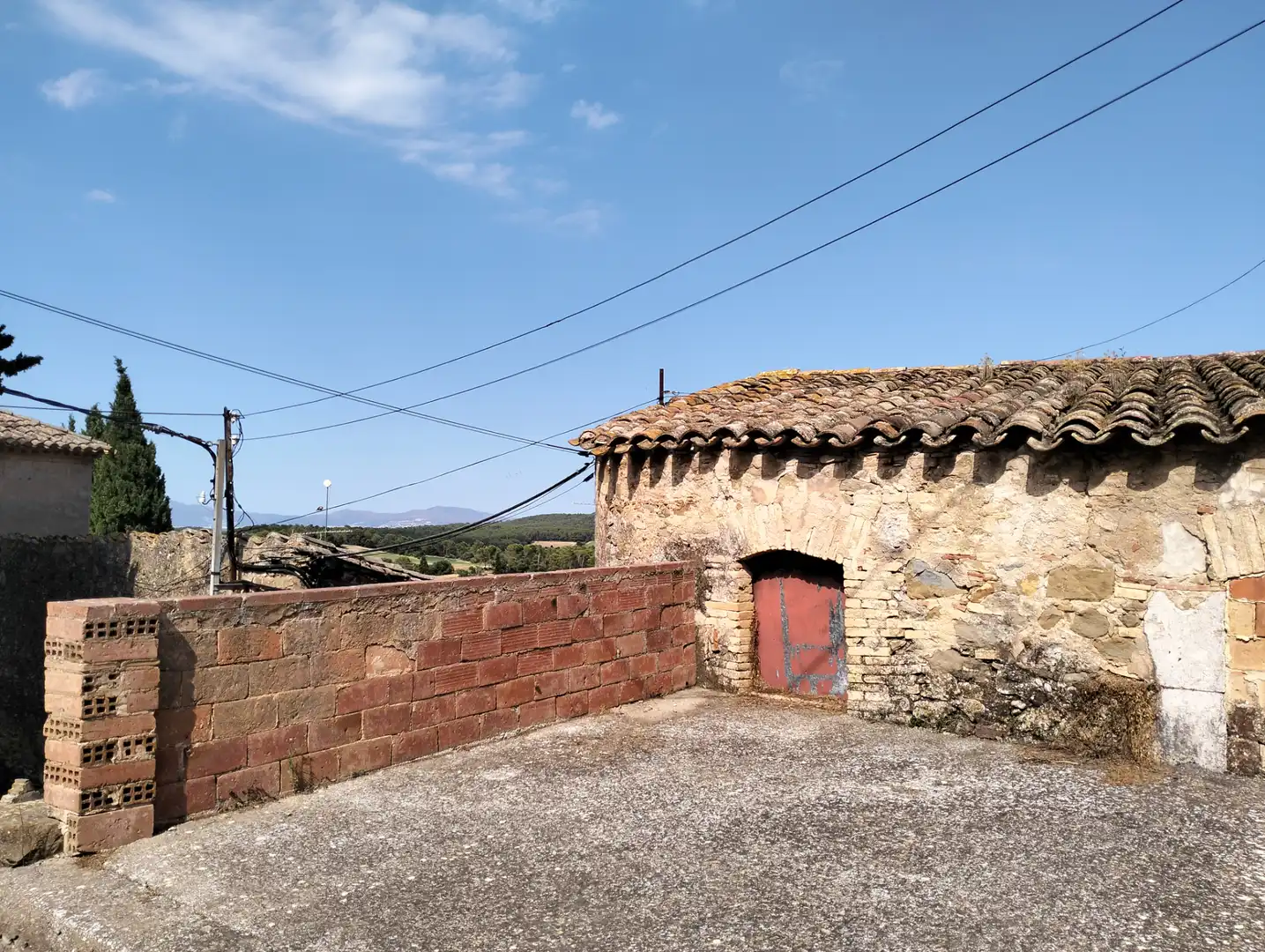 Vista exterior de Finca rústica en venta en Vilopriu con Terraza y Balcón