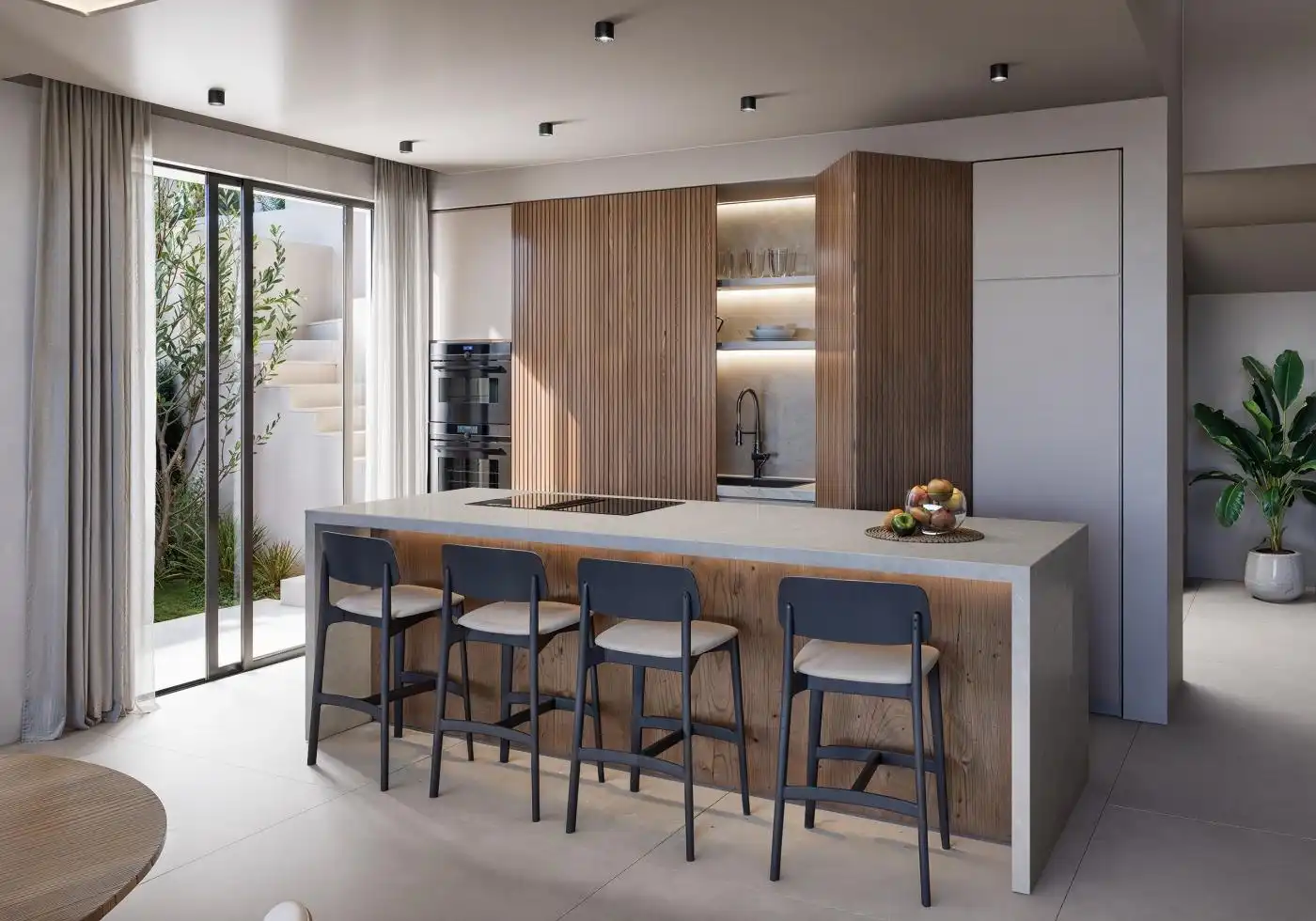 Kitchen of Houses for sale in Casares pueblo
