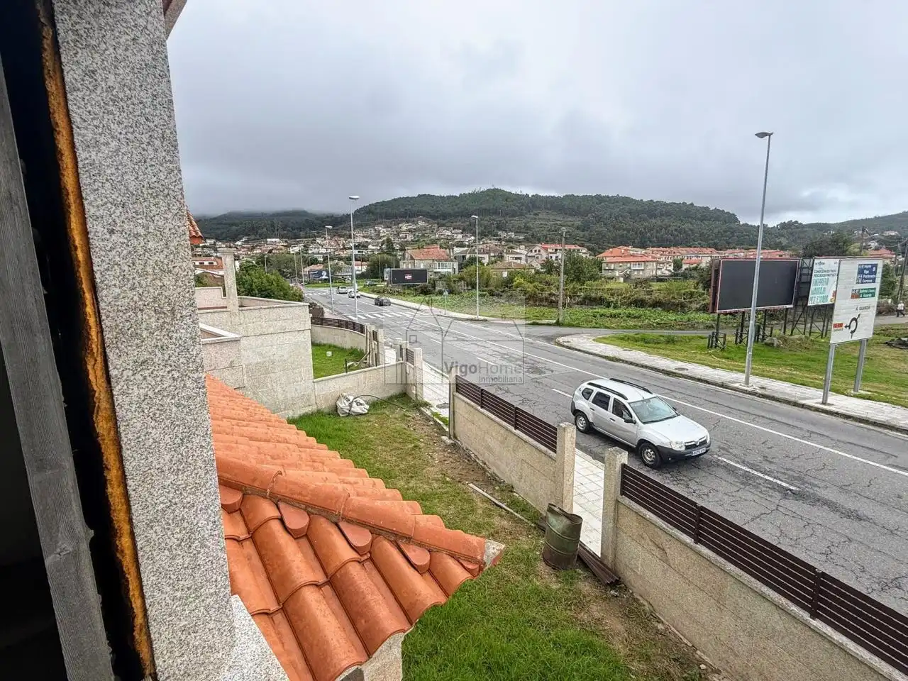 Vista exterior de Casa o xalet en venda en Baiona amb Calefacció, Jardí privat i Terrassa