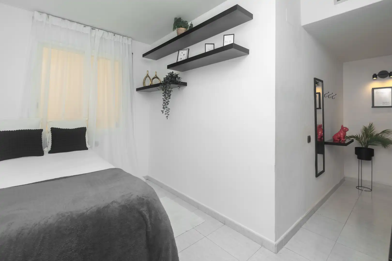 Schlafzimmer von Maisonette zum Verkauf in Rubí mit Klimaanlage, Heizung und Möbliert