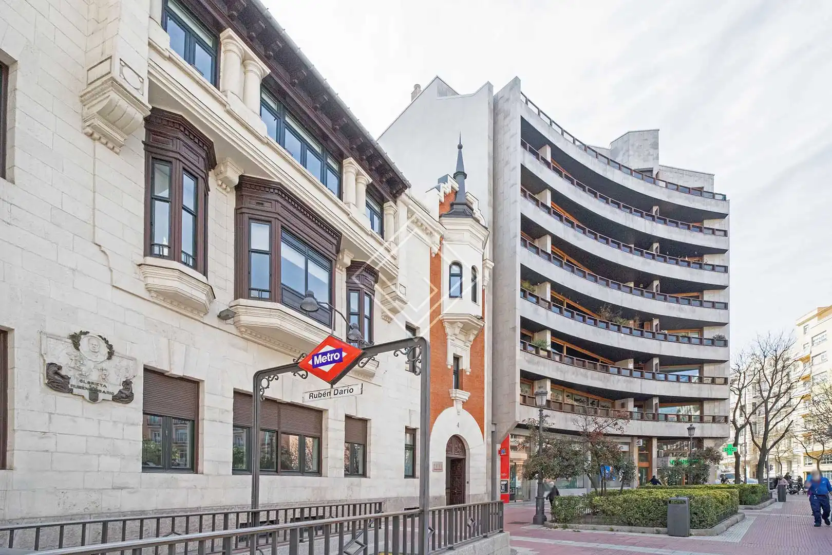 Außenansicht von Wohnung zur Miete in Madrid mit Klimaanlage, Heizung und Haustiere erlaubt