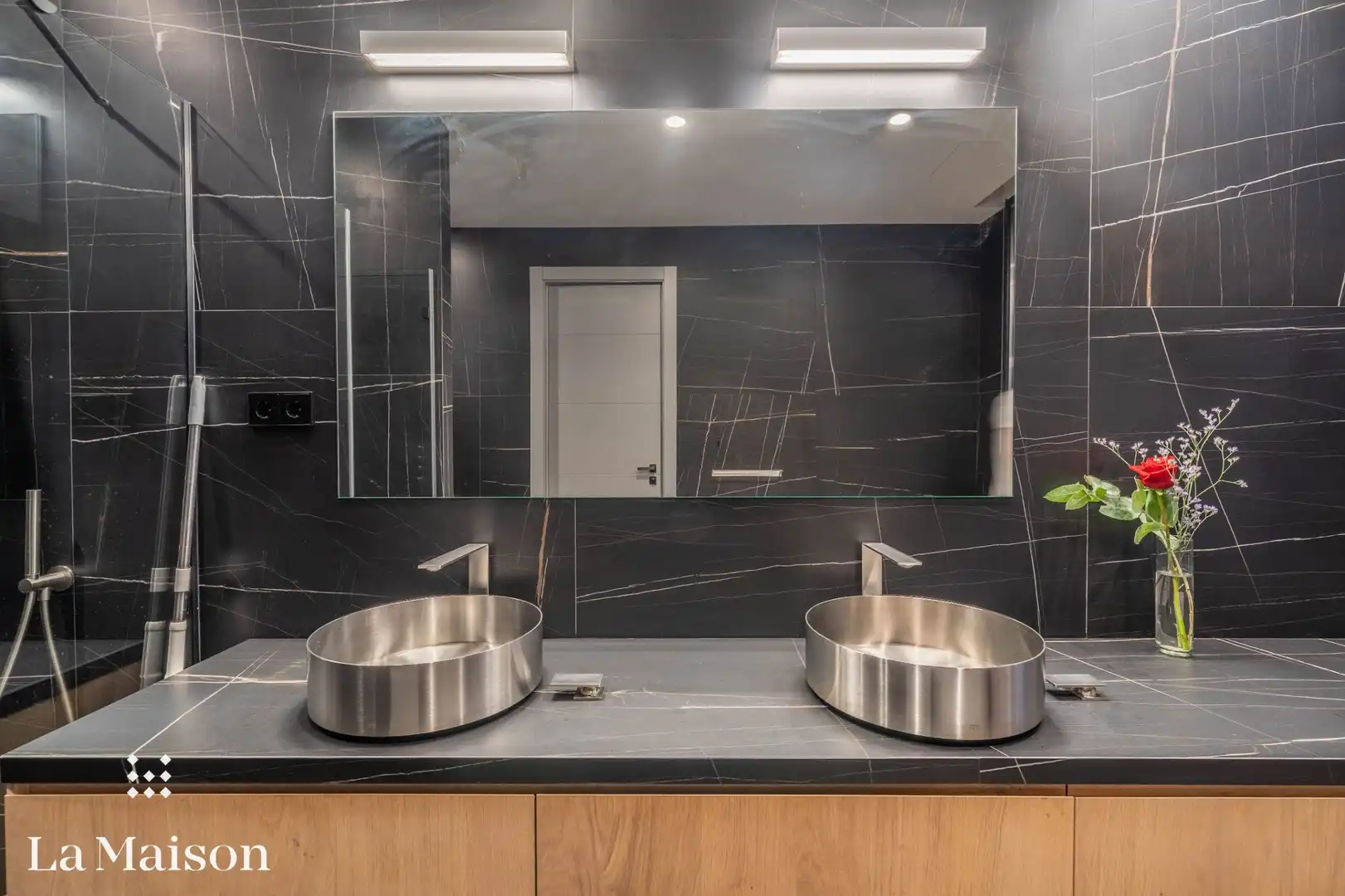 Baño de Casa o chalet en venta en Caldes d'Estrac con Aire acondicionado, Calefacción y Jardín privado