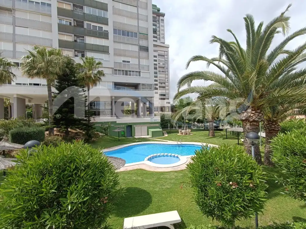 Piscina de Piso en venta en Benidorm con Jardín privado, Piscina y Amueblado