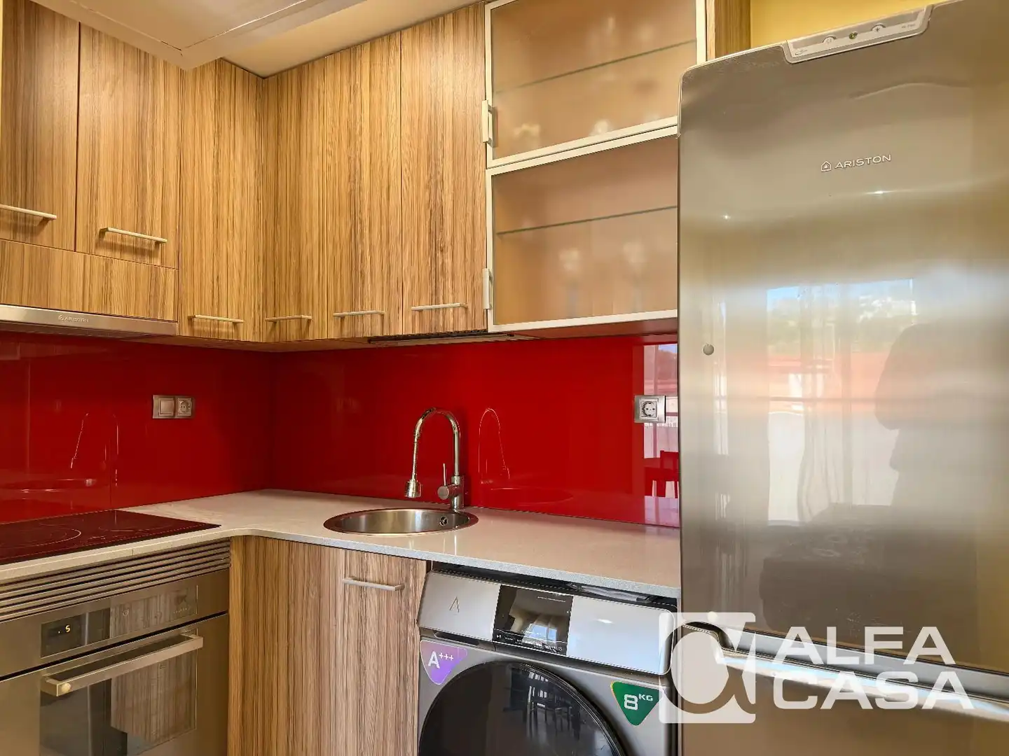 Cocina de Piso en venta en Lloret de Mar con Calefacción, Amueblado y Horno