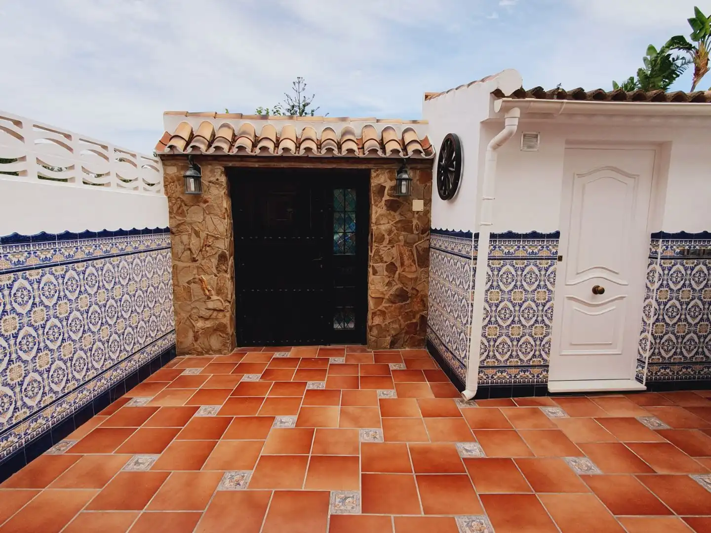 Terrassa de Casa adosada en venda en Alhaurín de la Torre amb Aire condicionat, Terrassa i Piscina