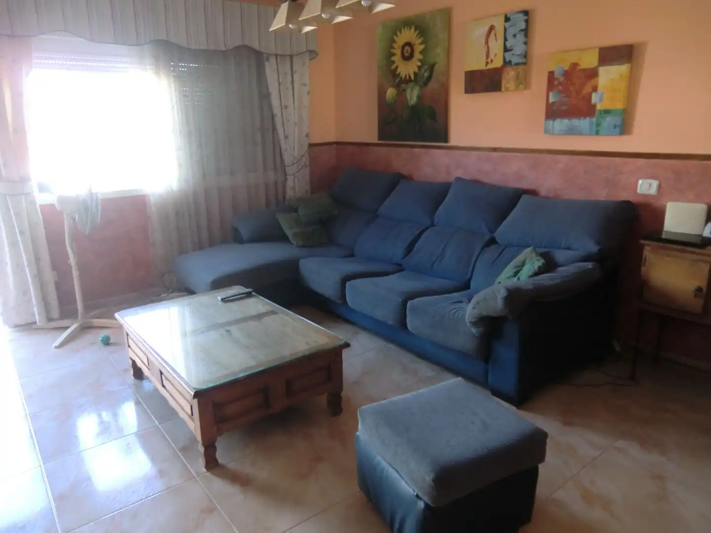 Wohnzimmer von Einfamilien-Reihenhaus zum Verkauf in Adeje mit Privatgarten, Terrasse und Abstellraum