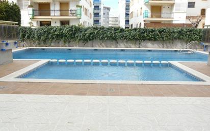 Swimming pool of Flat for sale in Calafell  with Air Conditioner, Parquet flooring and Terrace