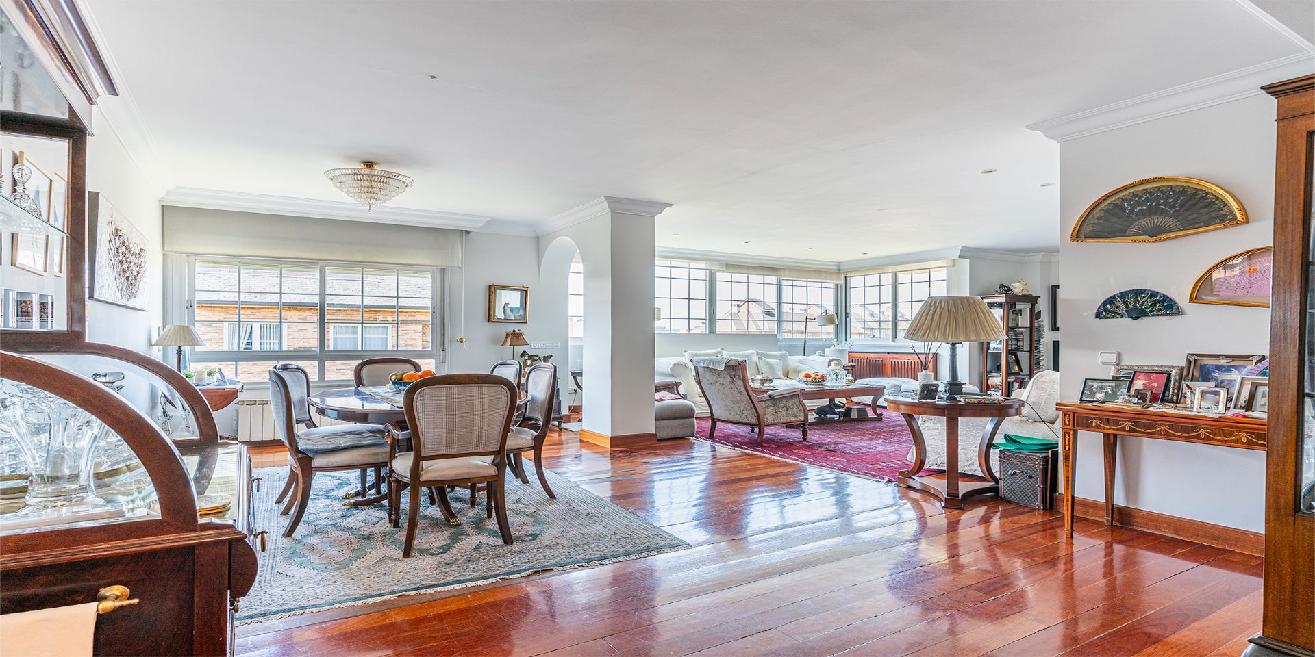 Sala de estar de Dúplex en venta en Majadahonda con Aire acondicionado, Calefacción y Trastero