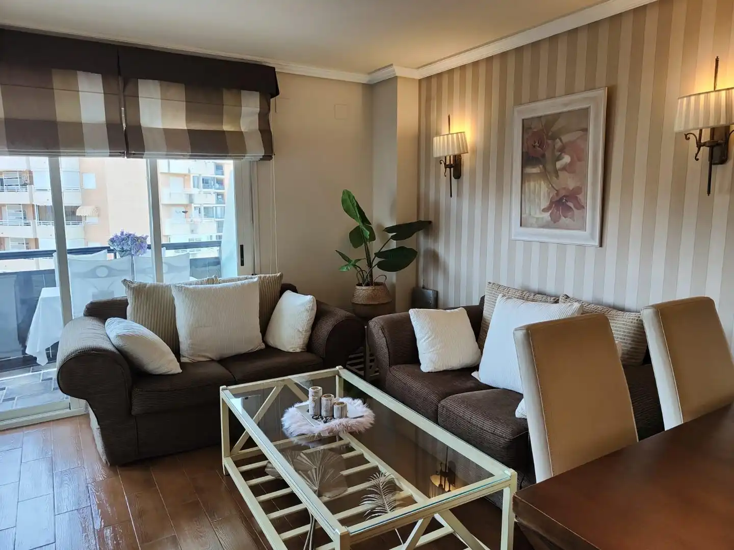 Sala d'estar de Apartament en venda en Oria amb Aire condicionat, Jardí privat i Terrassa