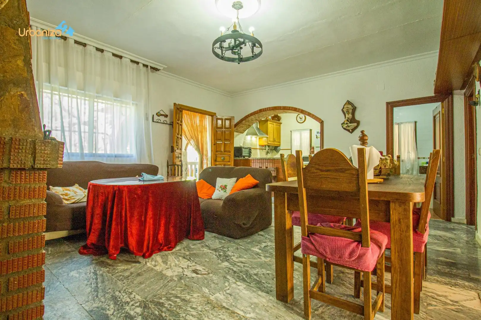 Esszimmer von Haus oder Chalet zum Verkauf in Badajoz mit Privatgarten, Terrasse und Abstellraum
