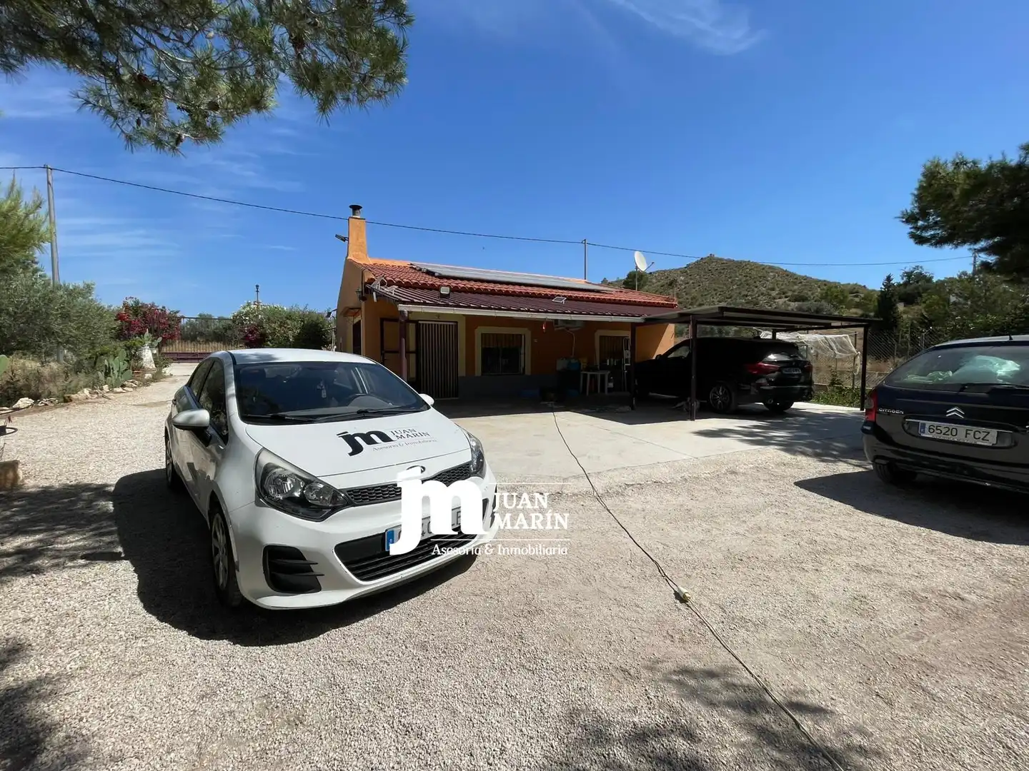 Vista exterior de Finca rústica en venda en Ricote amb Aire condicionat, Jardí privat i Terrassa
