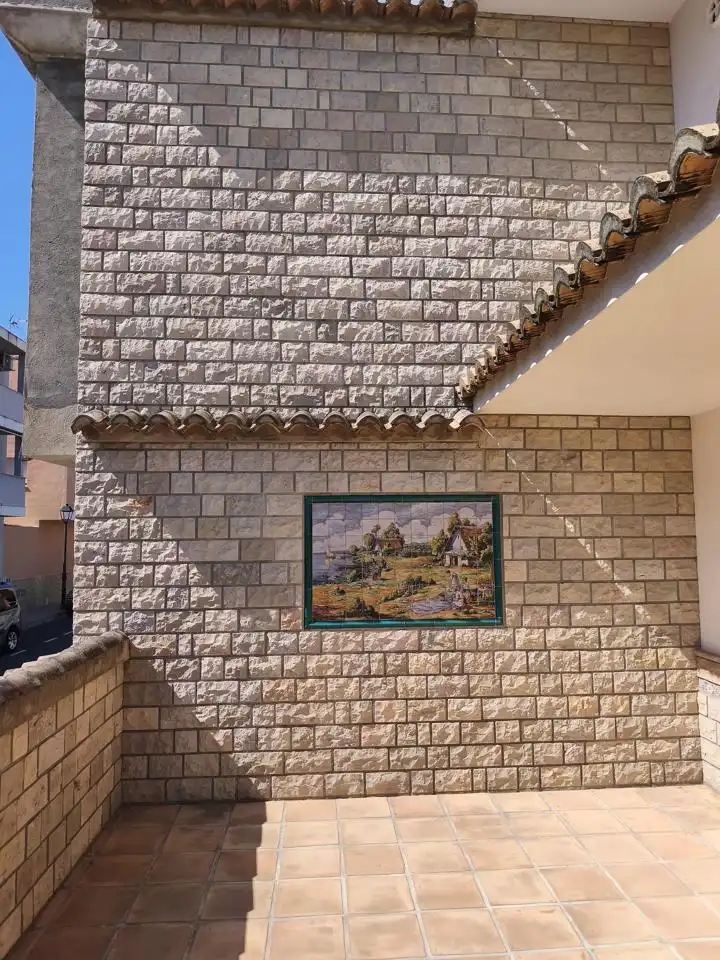 Vista exterior de Casa o chalet en venta en Favara con Jardín privado, Terraza y Piscina