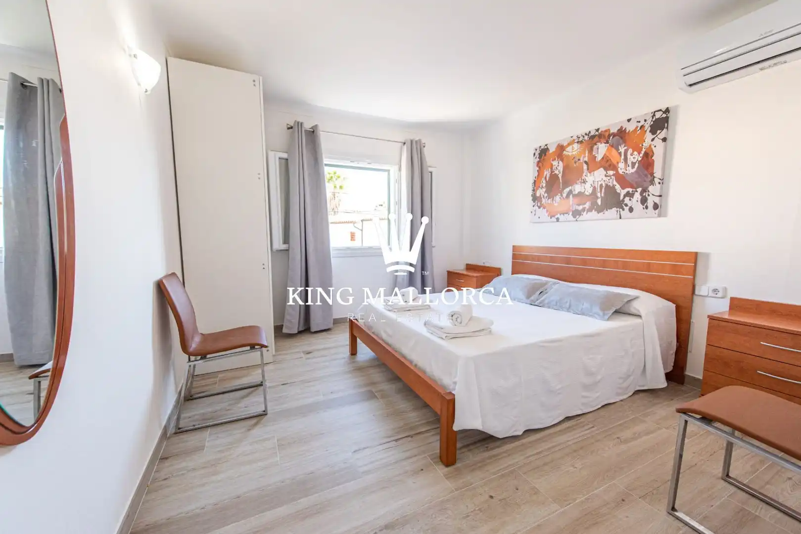 Bedroom of Houses for sale in Pollença  with Air Conditioner, Heating and Private garden