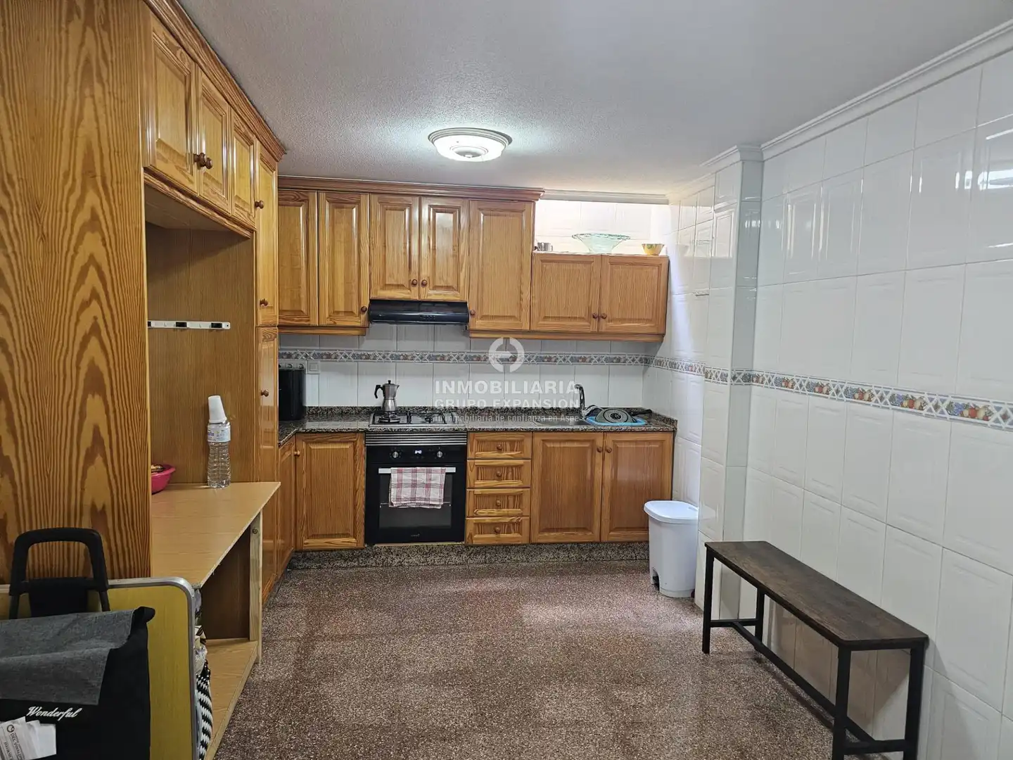 Kitchen of Houses for sale in Aspe  with Air Conditioner, Terrace and Storage room