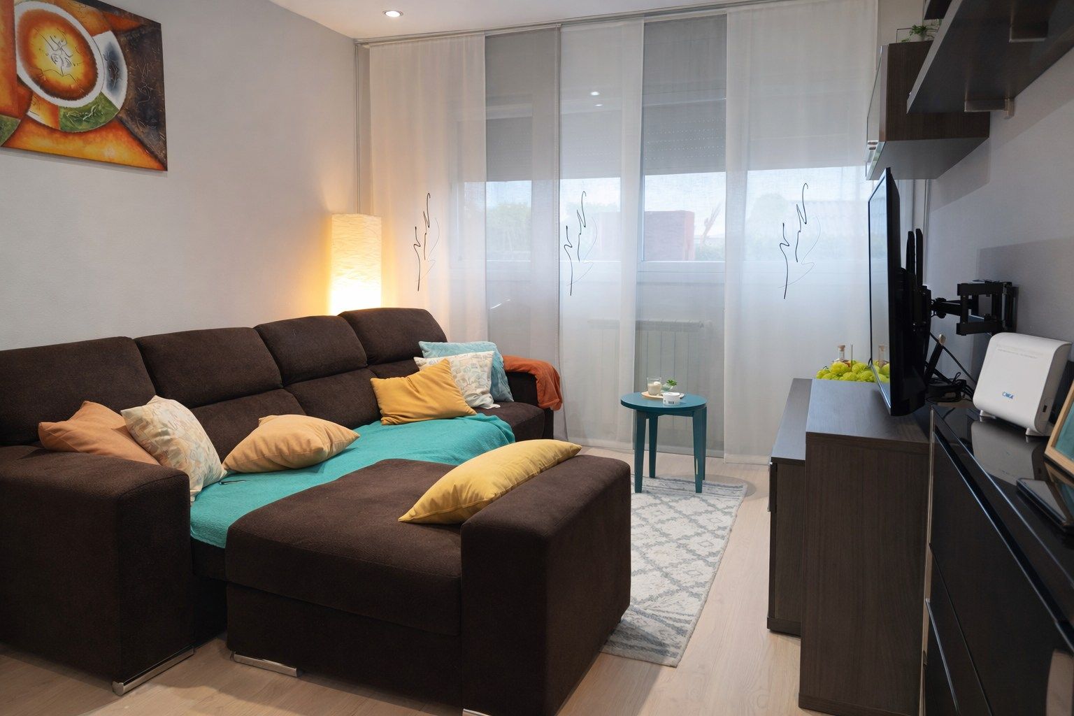 Sala de estar de Planta baja de alquiler en Sant Gregori con Calefacción, Terraza y Amueblado