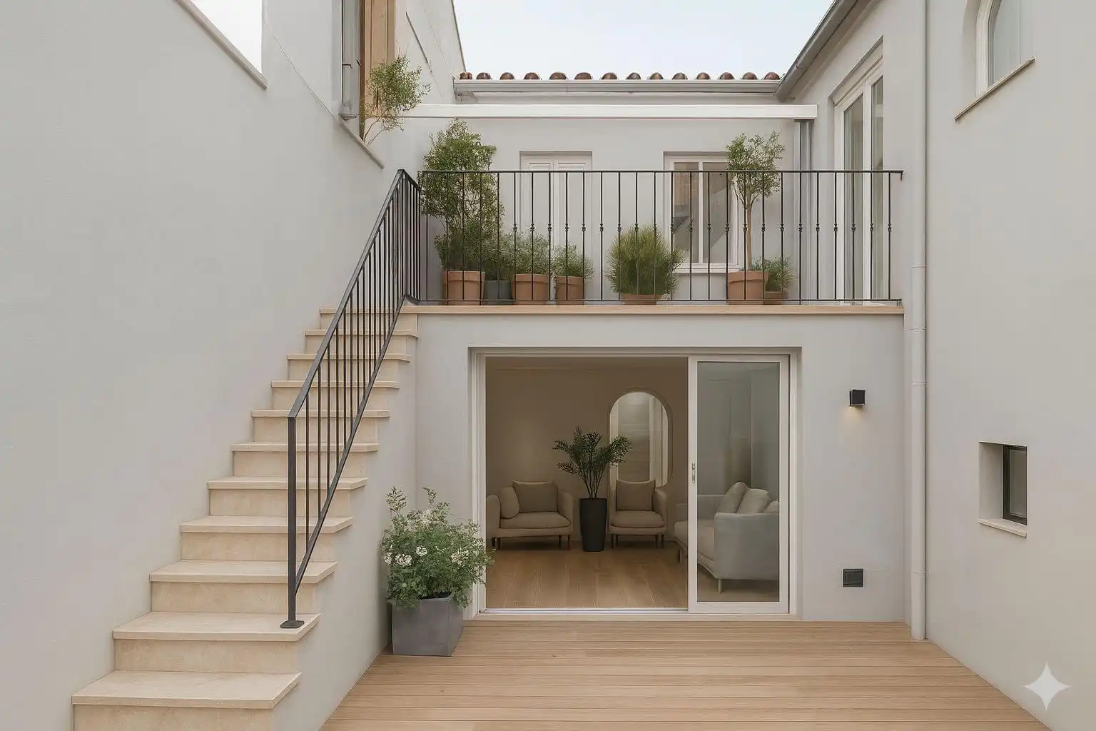 Terrassa de Casa adosada en venda en Pollença amb Jardí privat i Terrassa