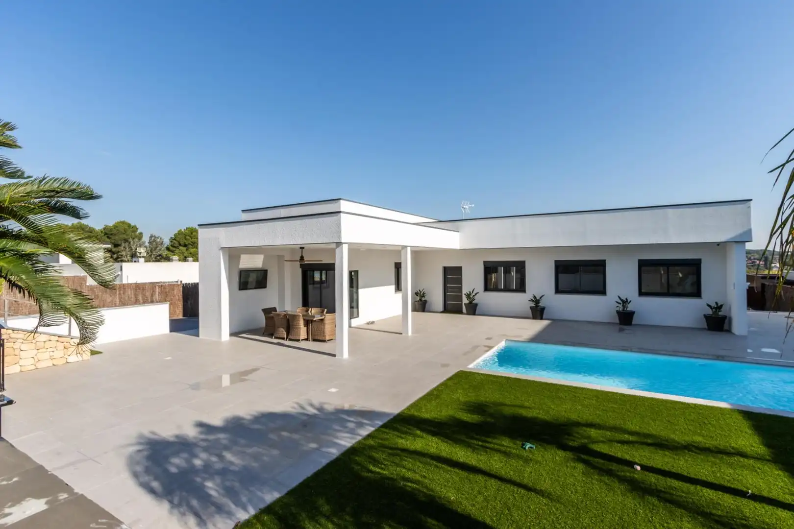 Exterior view of Houses for sale in Sant Quirze del Vallès  with Air Conditioner, Heating and Private garden