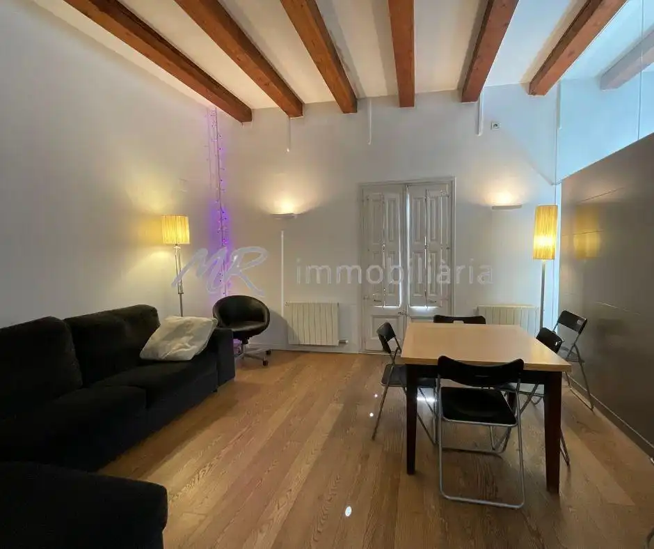 Sala d'estar de Àtic en venda en Barcelona amb Aire condicionat, Calefacció i Terrassa