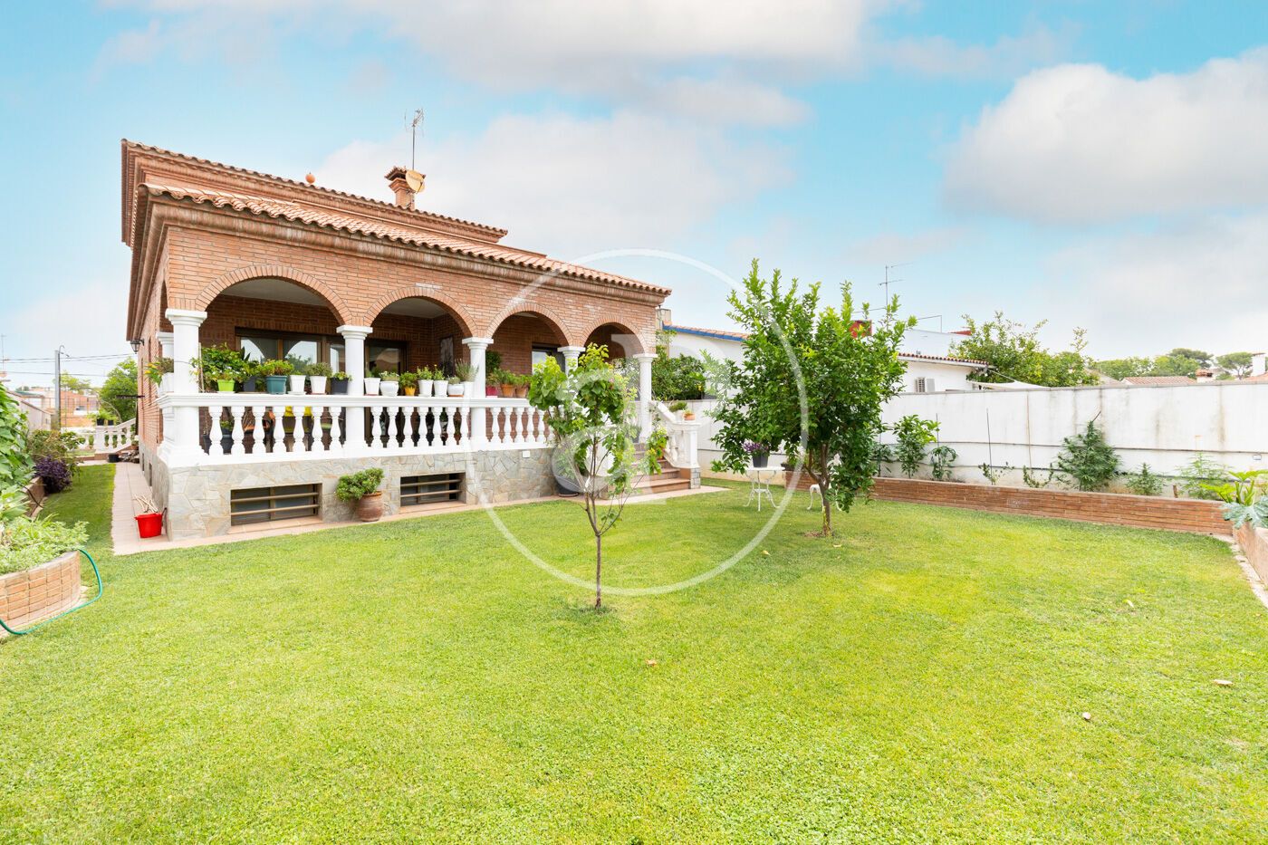 Jardí de Casa o xalet en venda en  Barcelona Capital amb Aire condicionat, Calefacció i Jardí privat