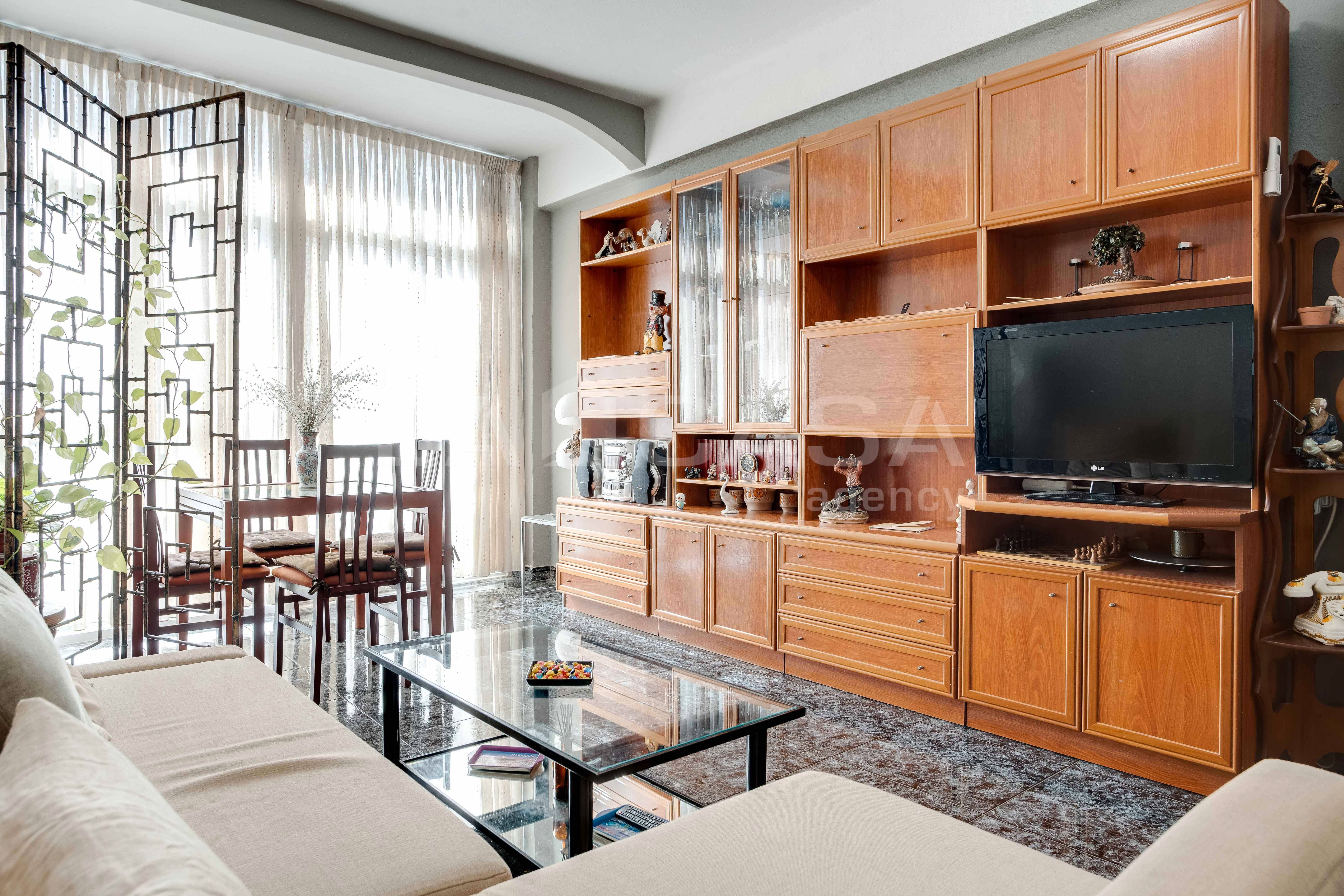 Living room of Flat for sale in  Barcelona Capital