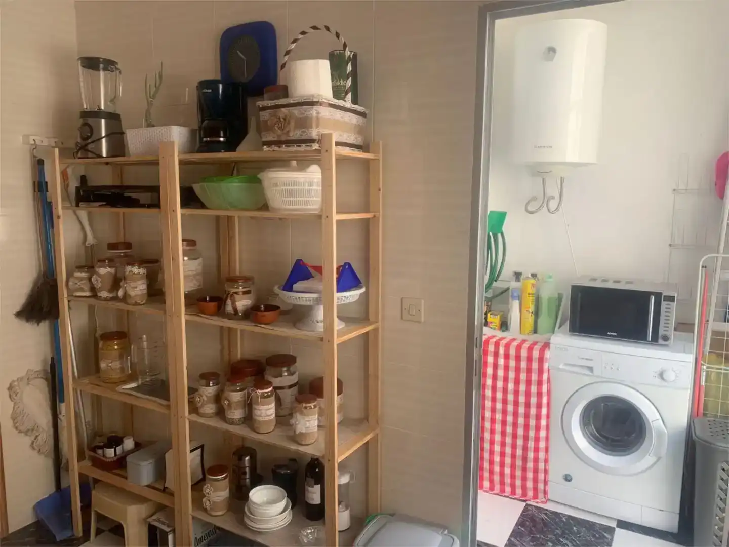Cocina de Dúplex de alquiler en San Pedro del Pinatar con Amueblado y Balcón