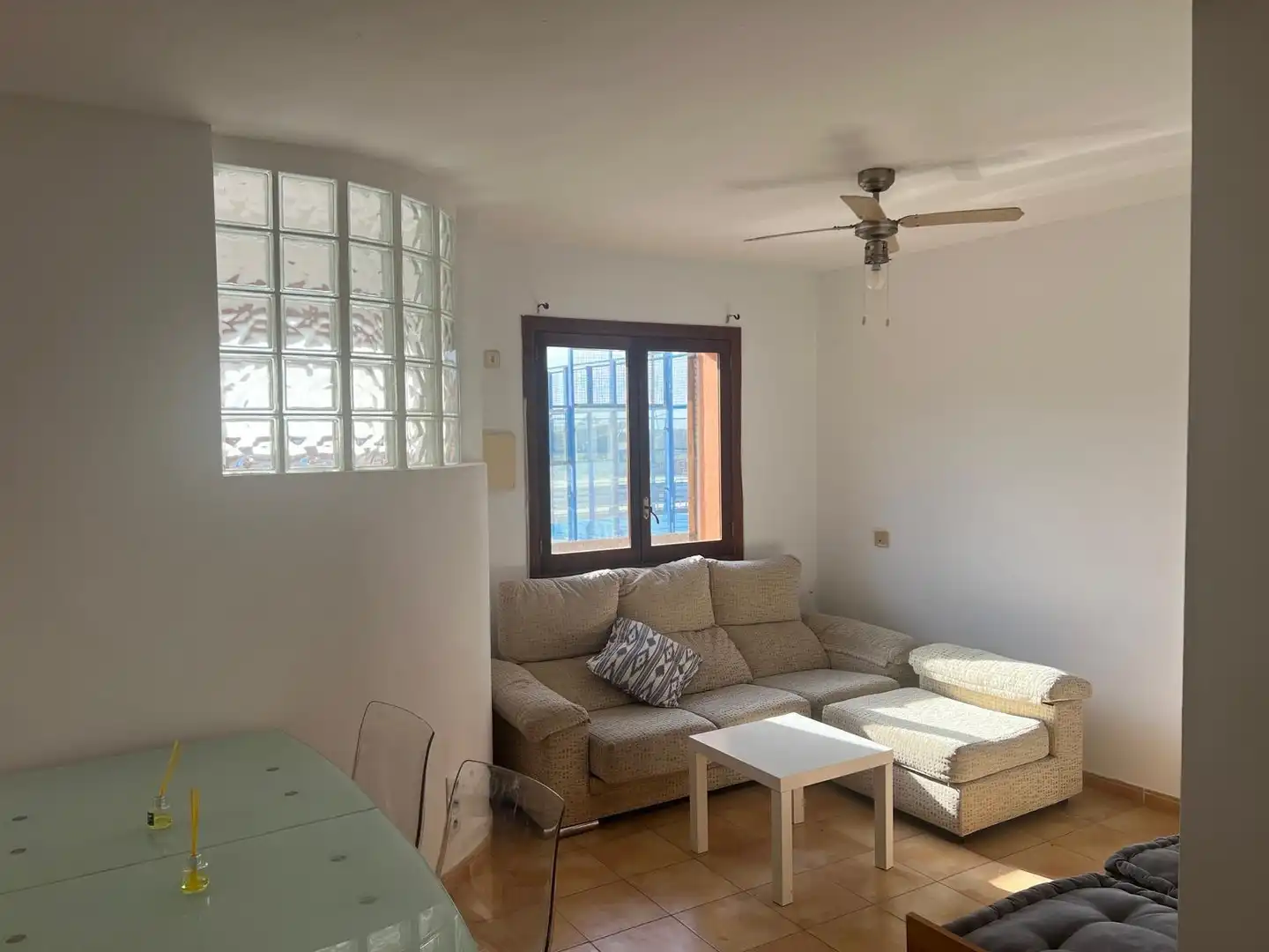 Living room of Detached homes for rent in Santanyí  with Air Conditioner and Furnished