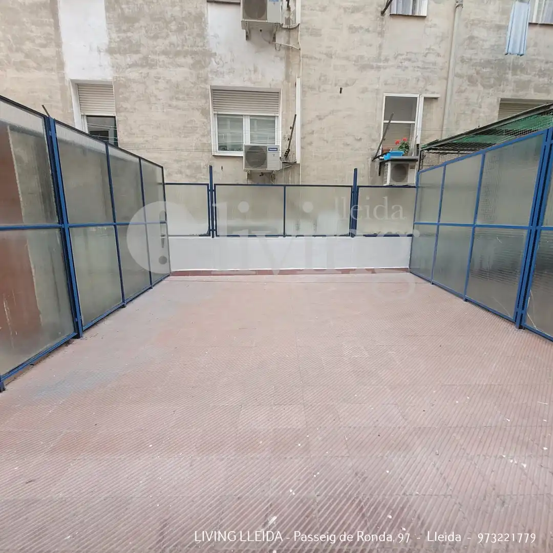 Terrasse von Wohnung zur Miete in Lleida mit Klimaanlage, Heizung und Terrasse