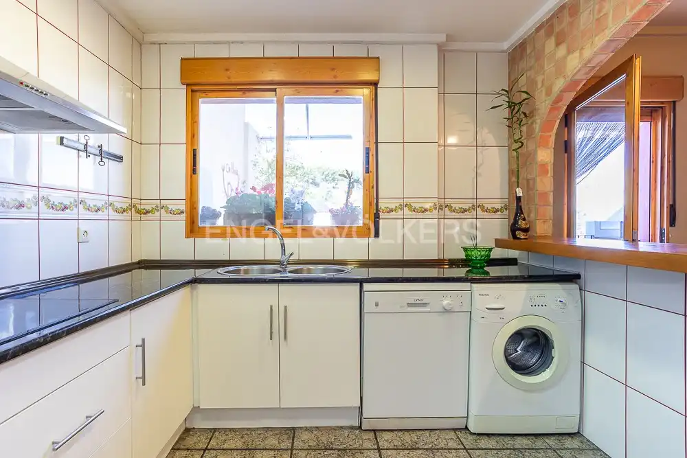 Kitchen of Houses for sale in La Vall de Laguar  with Air Conditioner, Heating and Terrace