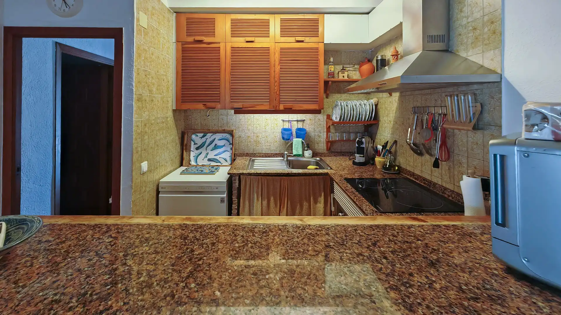 Cocina de Casa adosada en venta en Dénia con Aire acondicionado, Terraza y Trastero