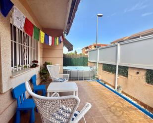 Terrassa de Casa adosada en venda en Cartagena amb Aire condicionat, Jardí privat i Terrassa