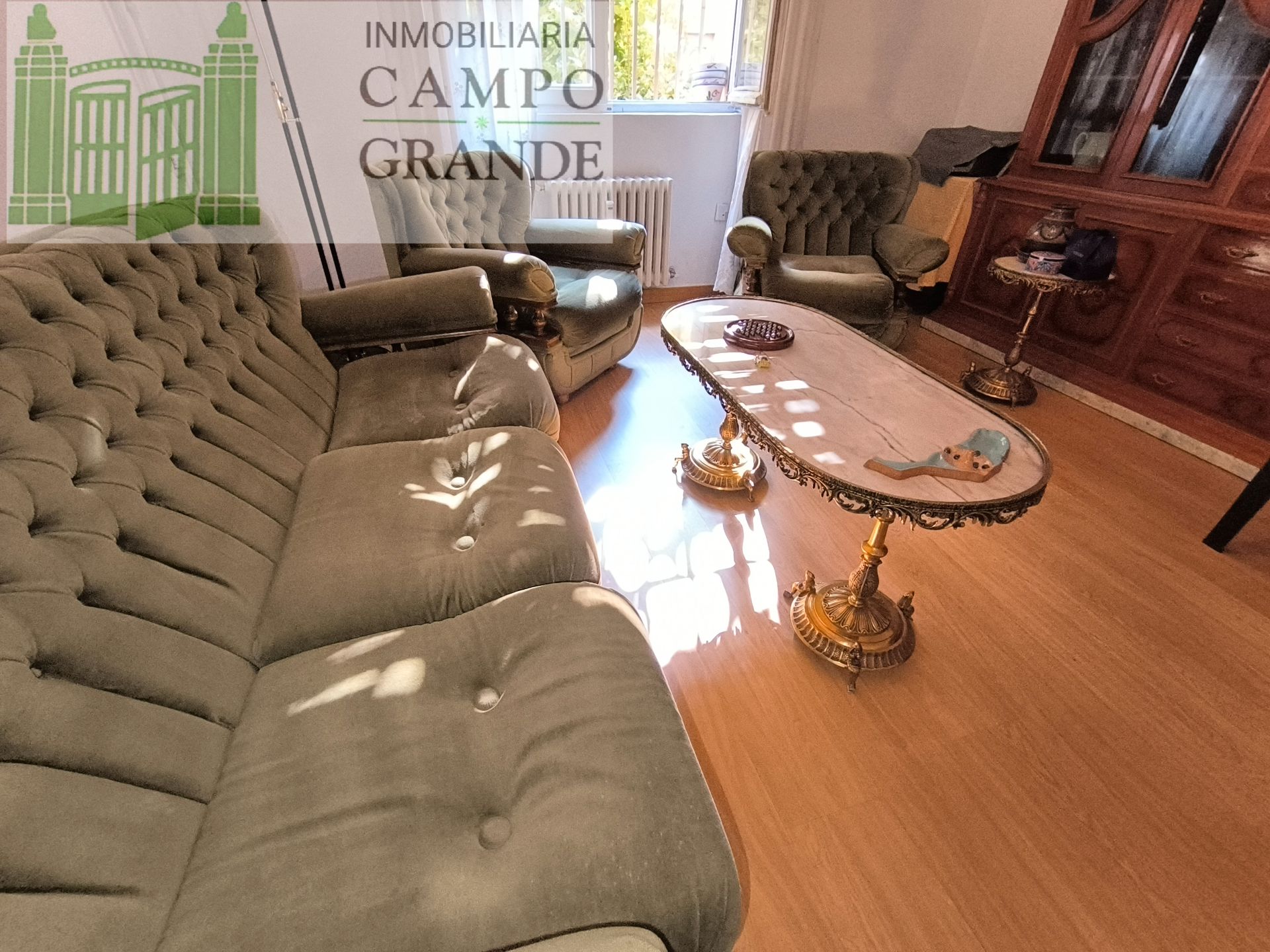 Living room of Planta baja for sale in Palencia Capital  with Heating, Terrace and Storage room