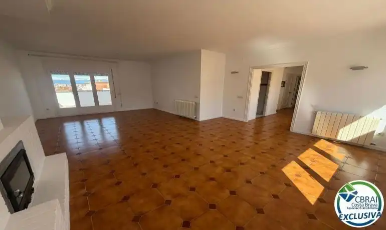 Living room of Attic for sale in Roses  with Terrace